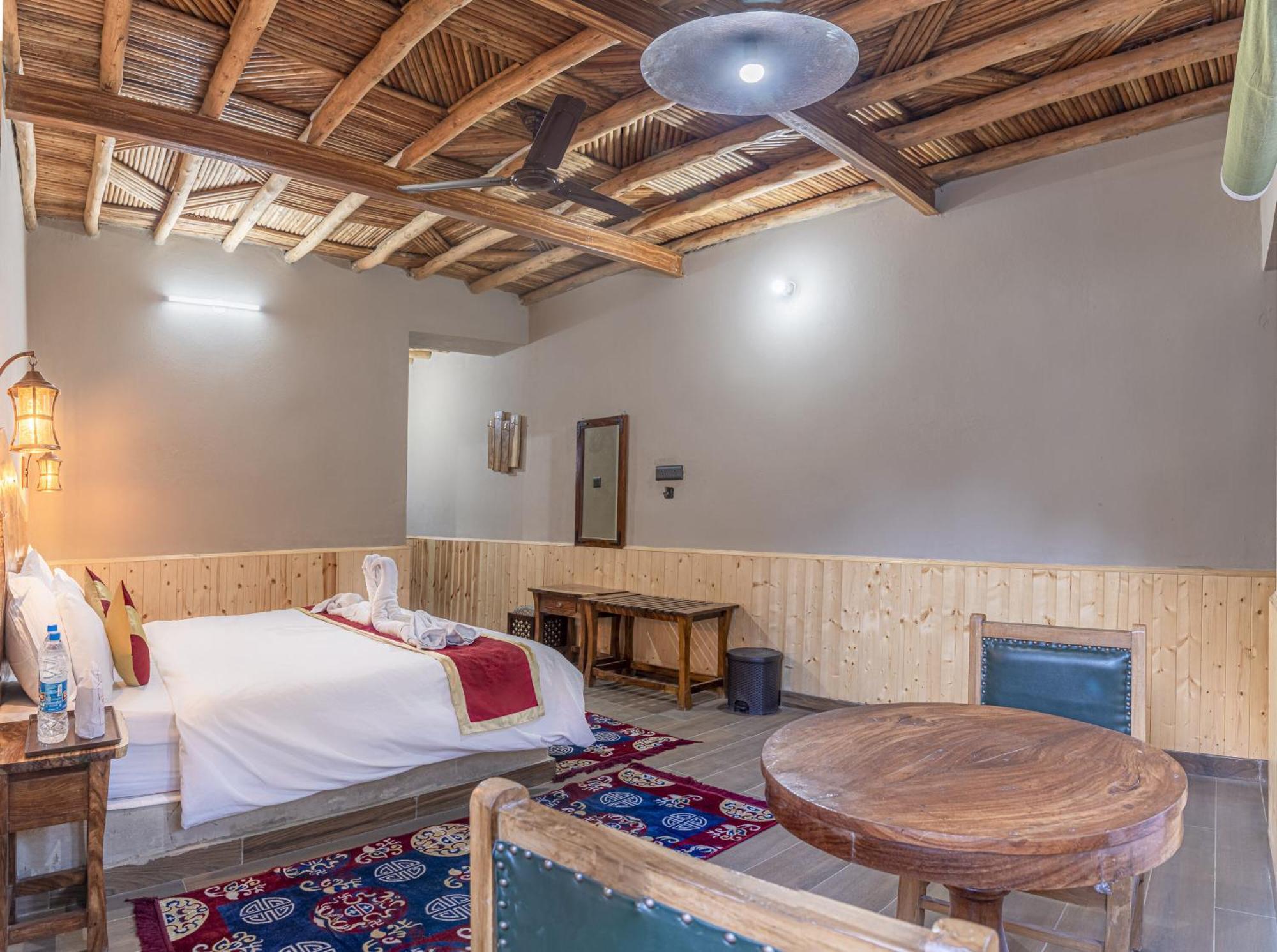 Echor Mud Huts Tabo, Spiti Valley Kaza Kültér fotó
