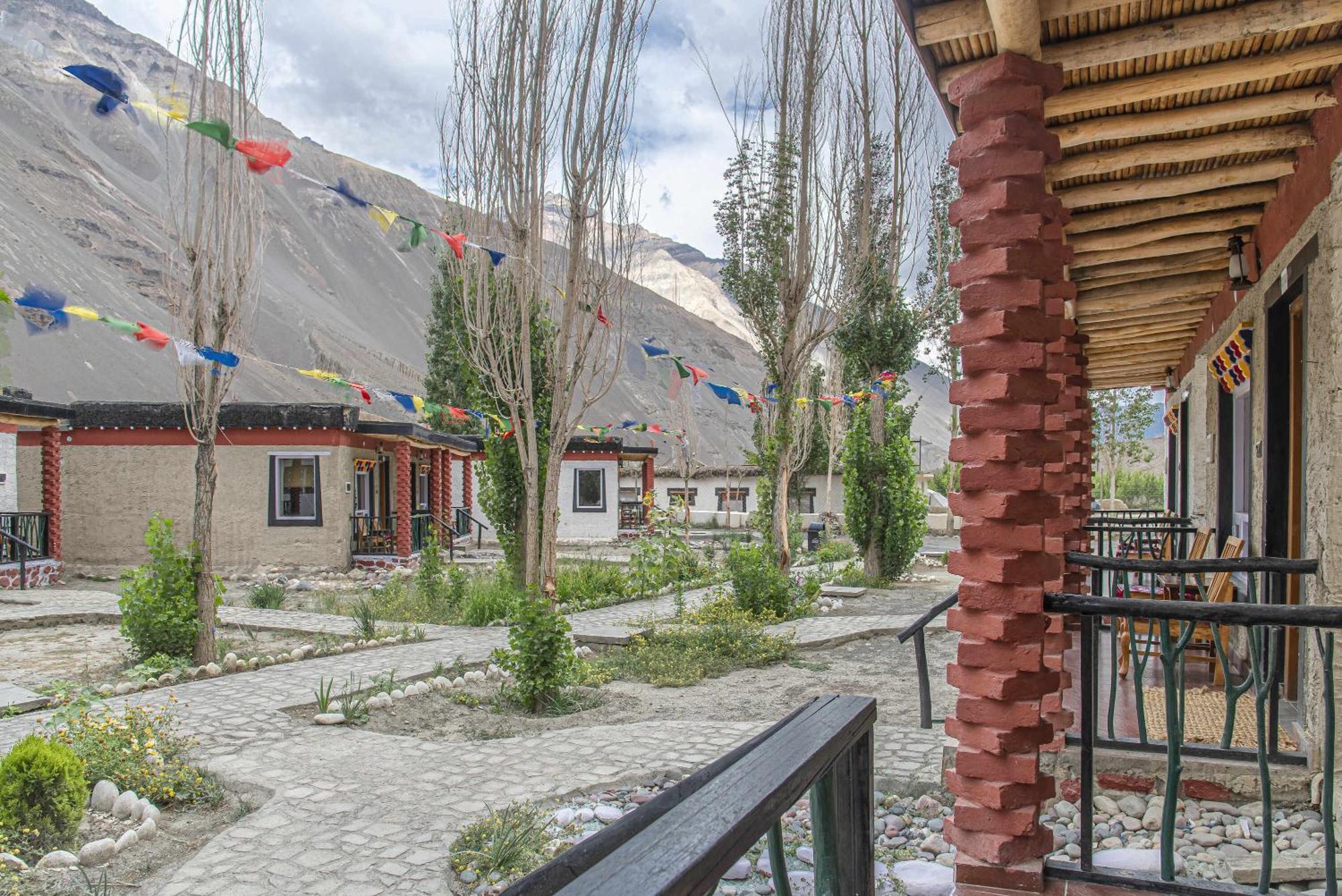 Echor Mud Huts Tabo, Spiti Valley Kaza Kültér fotó
