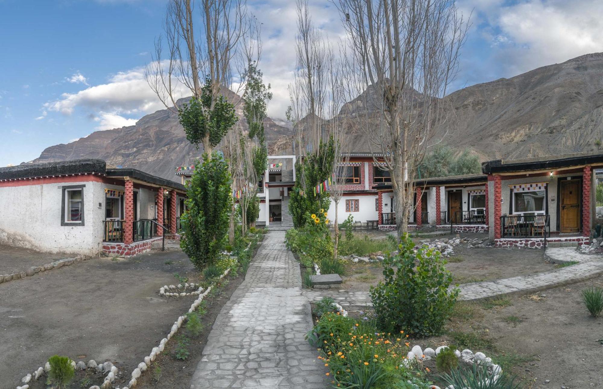 Echor Mud Huts Tabo, Spiti Valley Kaza Kültér fotó