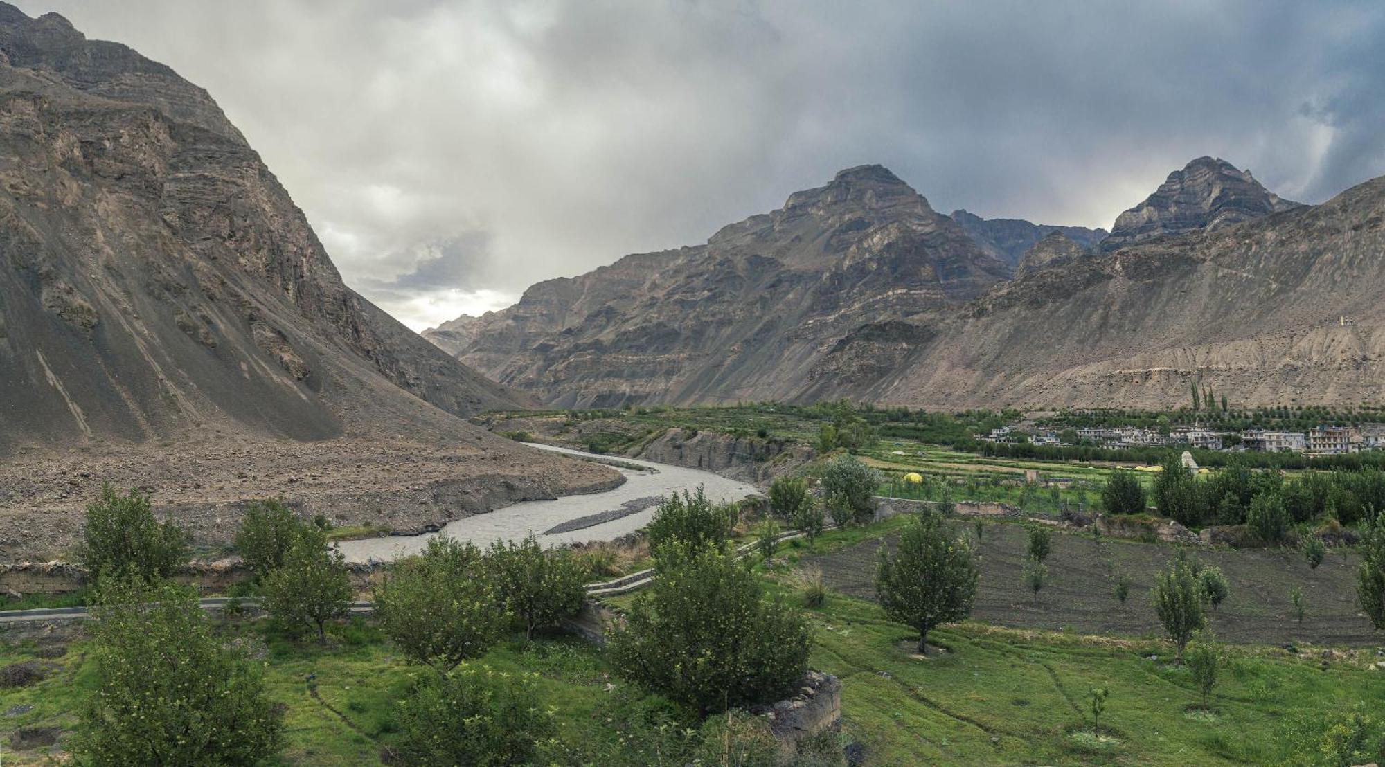 Echor Mud Huts Tabo, Spiti Valley Kaza Kültér fotó