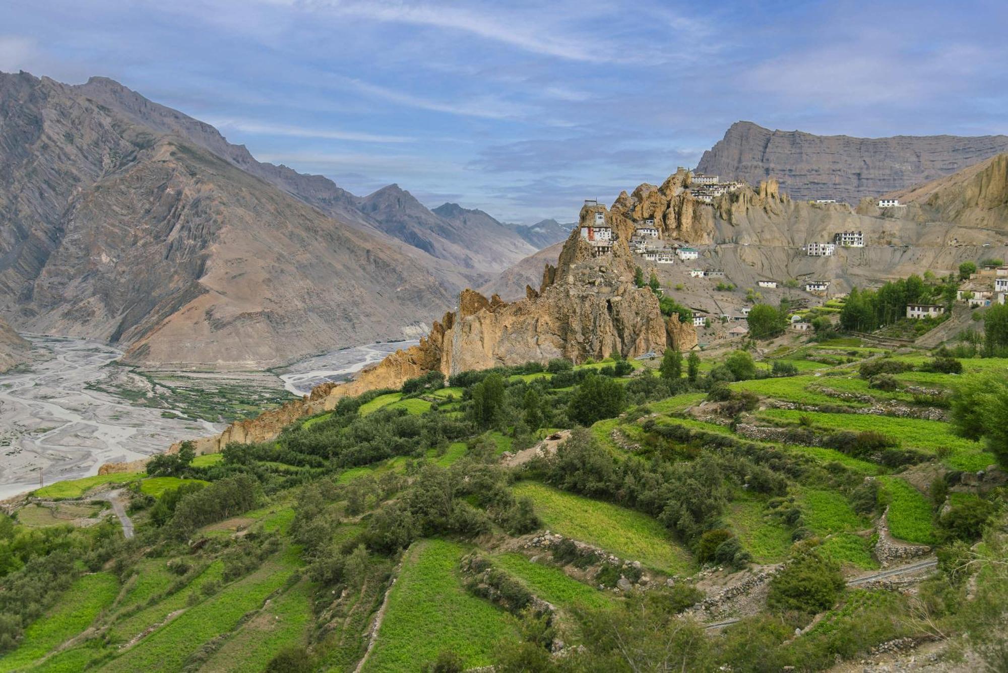 Echor Mud Huts Tabo, Spiti Valley Kaza Kültér fotó